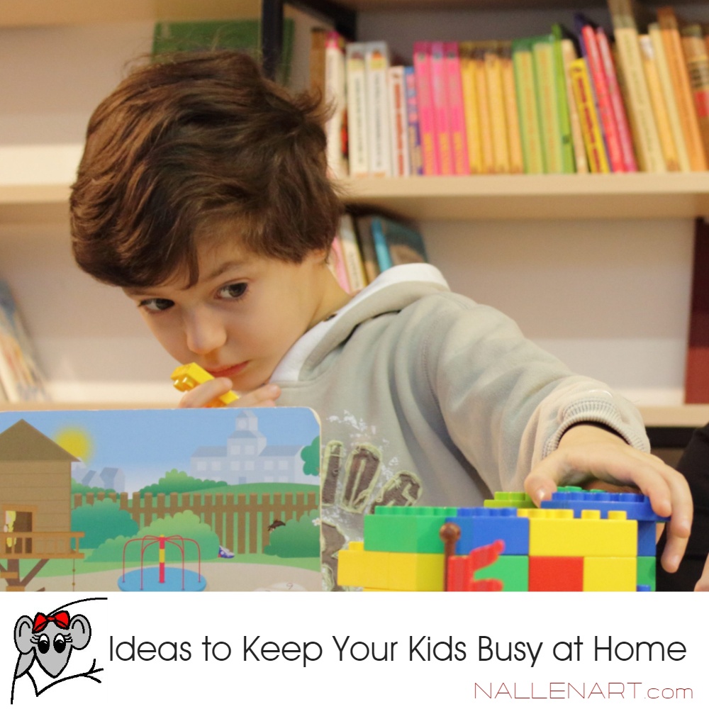 keep your kids busy at home